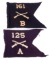 WWII US ARMY 161st & 125th IR GUIDON FLAG
