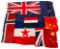 WWI - COLD WAR WORLD NATIONAL FLAGS