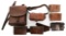 WWII JAPANESE ARMY AMMO POUCHES & MAP CASE