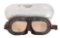 WWII BRITISH RAF MK VIII FLIGHT GOGGLES WITH CASE