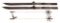 WWII US ARMY MOUNTAIN TROOPS SKIS WITH POLES