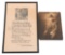WWI USMC NAMED DISCHARGE DOCUMENT & 2nd DIV PHOTO