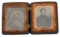 CIVIL WAR SOLDIER & FAMILY DAGUERREOTYPE PHOTOS