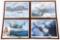 STOKES WWII AVIATION THEMED & SIGNED LITHOGRAPHS