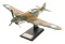 WWII US CBI GEN. DAVID LEE SIGNED P-40 MODEL PLANE