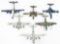 WWII - COLD WAR RAF, USAAF & US NAVY MODEL PLANES
