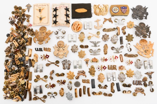 WWII - COLD WAR US ARMED FORCES OFFICER INSIGNIA