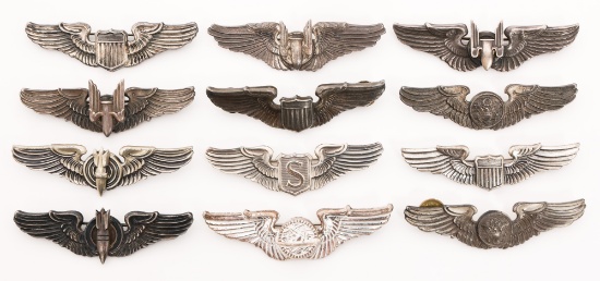 WWII USAAF 3" QUALIFICATION WINGS