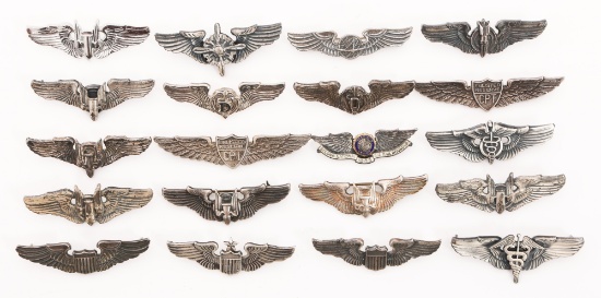 WWII - COLD WAR US MINIATURE QUALIFICATION WINGS