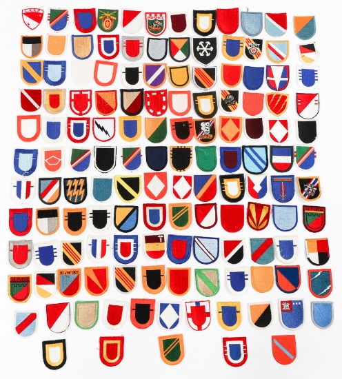 COLD WAR - CURRENT US ARMY & SF BERET FLASHES