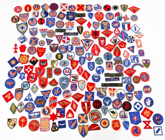 WWII - CURRENT US ARMED FORCES SHOULDER PATCHES