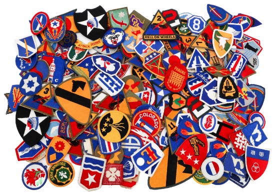 WWII - CURRENT US ARMED FORCES SHOULDER PATCHES