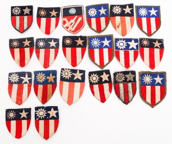 WWII US/CHINA CBI 5th TANK BTN. & COMMAND PATCHES