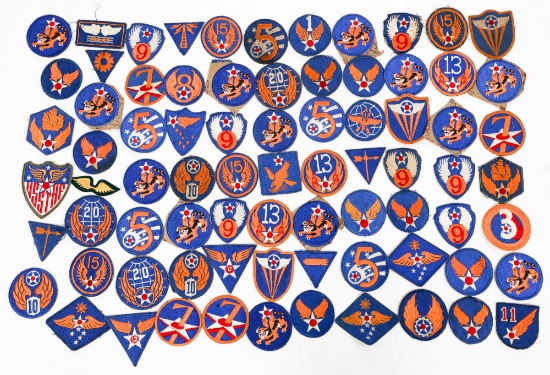 WWII USAAF AIR FORCE & SPECIALTY PATCHES