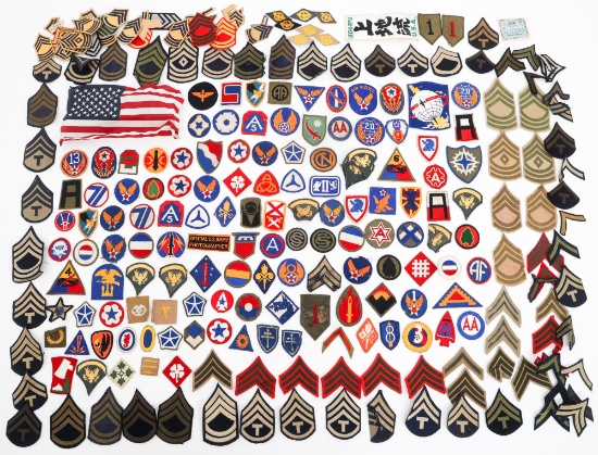 WWII - COLD WAR US ARMED FORCES PATCHES