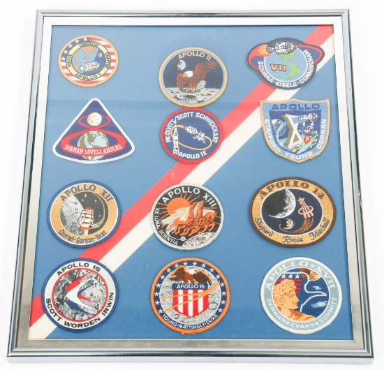 NASA APOLLO MISSION PATCHES