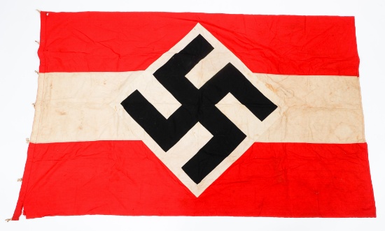 WWII GERMAN HITLER YOUTH BANNER FLAG