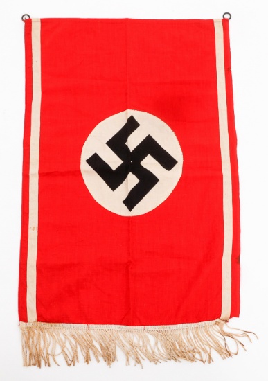 WWII GERMAN NSDAP PODIUM BANNER