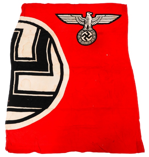 WWII GERMAN STATE SERVICE HALF FLAG