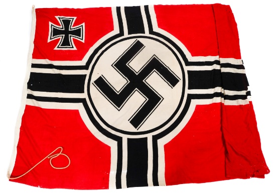 WWII GERMAN KRIEGSMARINE BATTLE FLAG