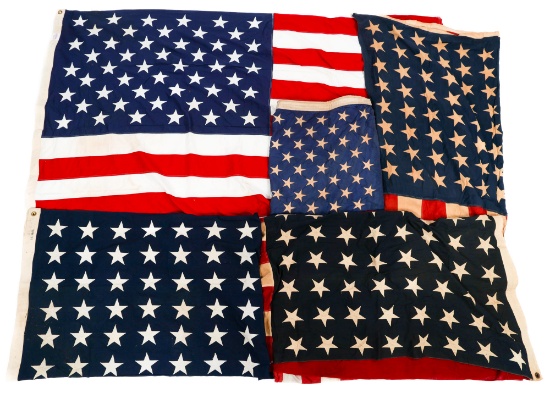 48 & 50 STAR US FLAGS