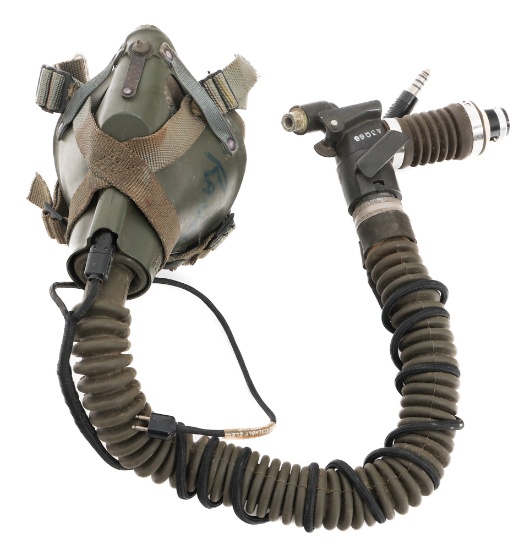COLD WAR US AIR FORCE MBU 5/P OXYGEN MASK