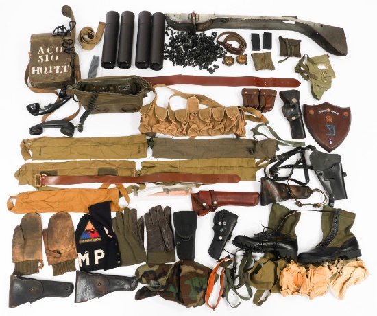 WWII - CURRENT JEEP RIFLE RACK & MILITARY BONANZA