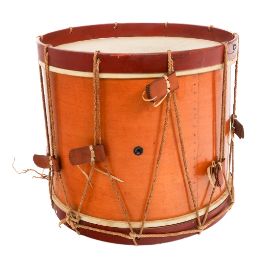 CIVIL WAR ERA US REGIMENTAL DRUM by JACOB STEWART