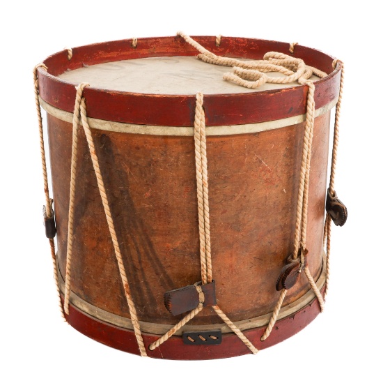 CIVIL WAR ERA US REGIMENTAL DRUM by A.D. STEVENS