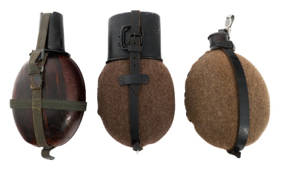 WWII GERMAN M31 & AFRIKA KORPS CANTEENS