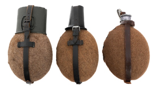 WWII GERMAN ARMY M31 FIELD CANTEENS
