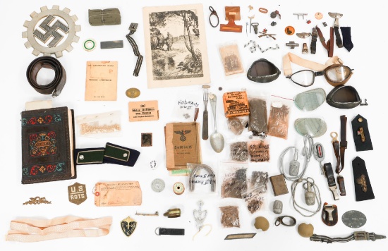 WWII GERMAN SOLDBUCHS & GEAR