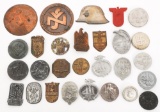 WWII GERMAN NSDAP & ORGANIZATION TINNIES