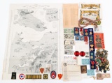 WWII US ARMY CORRESPONDENCE & PERSONAL ITEMS