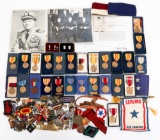 WWII - COLD WAR WORLD MEDALS & INSIGNIA BONANZA