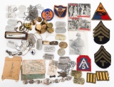 WWII US ARMED FORCES SMALL DOG TAG GROUPINGS