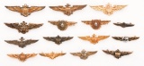 WWII - COLD WAR USN MINIATURE QUALIFICATION WINGS