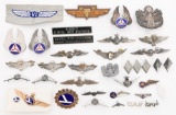 COLD WAR US ARMY & AIR FORCE BADGES & CAP INSIGNIA