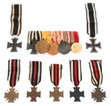 WWI GERMAN IRON CROSS, HONOR CROSS & MEDAL BAR
