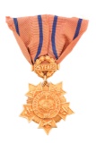 14K GOLD NEW YORK NG 25 YEAR SERVICE MEDAL