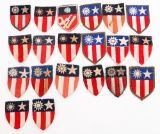 WWII US/CHINA CBI 5th TANK BTN. & COMMAND PATCHES