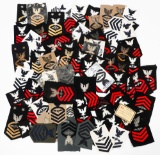 WWII - CURRENT USN PETTY OFFICER RANK PATCHES