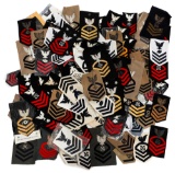 WWII - CURRENT USN PETTY OFFICER RANK PATCHES