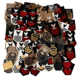 WWII - CURRENT USN PETTY OFFICER RANK PATCHES