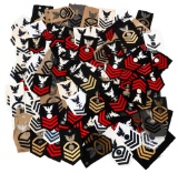WWII - CURRENT USN PETTY OFFICER RANK PATCHES