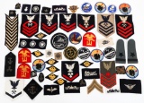 WWII US NAVY PATCHES & CLOTH INSIGNIA