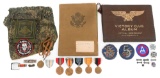 WWII - CURRENT US & RUSSIAN MEDALS & PATCHES