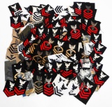 COLD WAR - CURRENT USN PETTY OFFICER RANK PATCHES