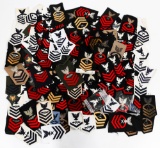 COLD WAR - CURRENT USN PETTY OFFICER RANK PATCHES