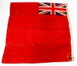 WWI BRITISH MERCHANT NAVY RED ENSIGN FLAG